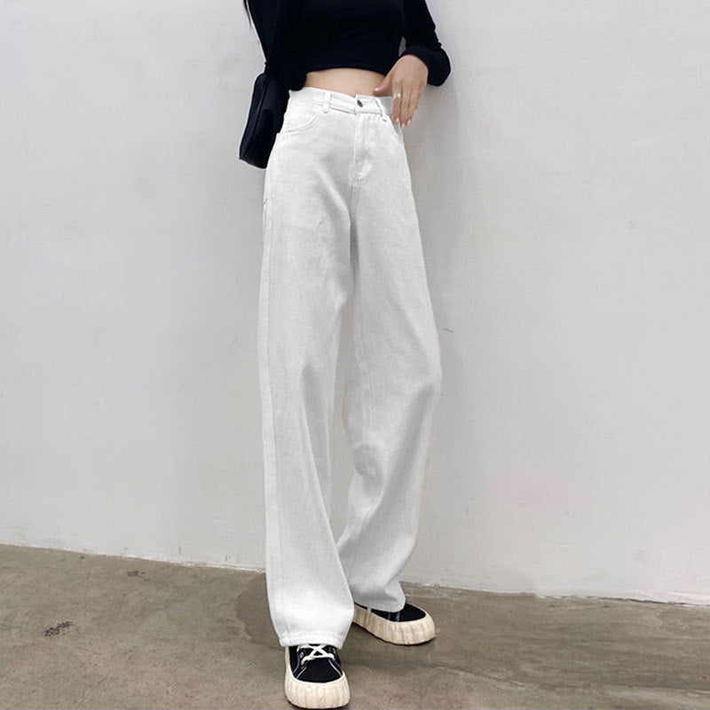 F&R Chic Cotton Straight-Leg Pants