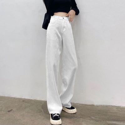 F&R Chic Cotton Straight-Leg Pants