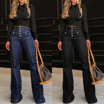 F&R Patchflare Stretch Jeans