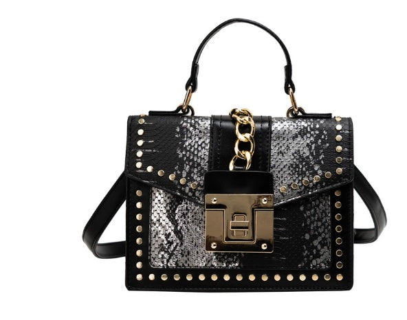 F&R Fashion Alligator Women’s Shoulder Bag