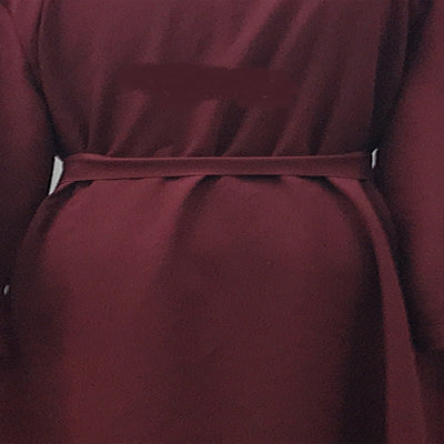 F&R Nuraya Linen Ribbon Robe