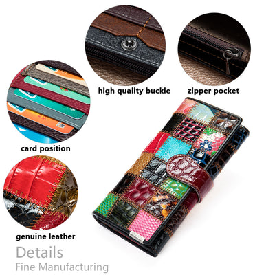 F&R Retro Chic Long Wallet