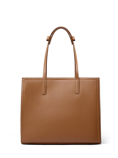 F&R Leather Large Capacity Briefcase