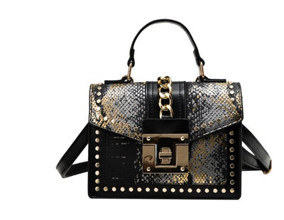 F&R Fashion Alligator Women’s Shoulder Bag
