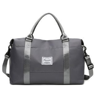 F&R Travel Duffel Sports Gym Tote Weekender Bag