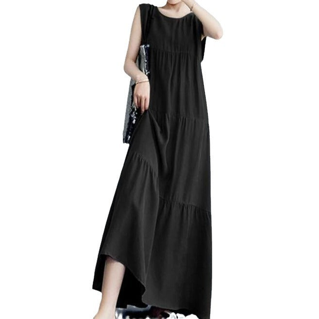 F&R Verra Linen Blend Midi Dress