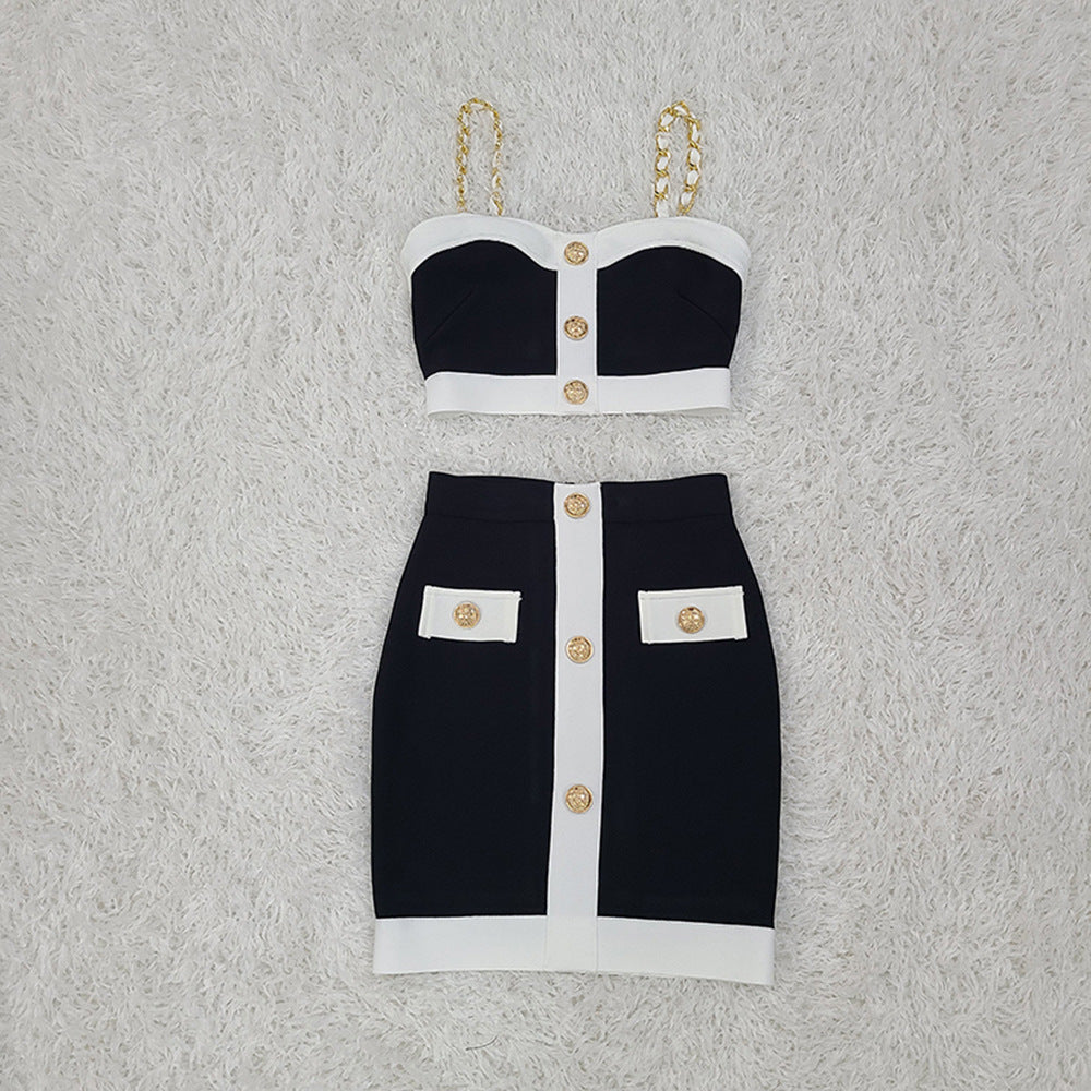 F&R Split Strap Two-Piece Set