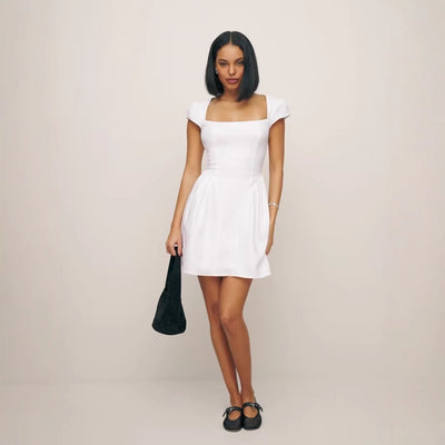 F&R Auren Square Neck Dress