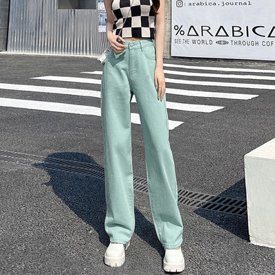 F&R Chic Cotton Straight-Leg Pants