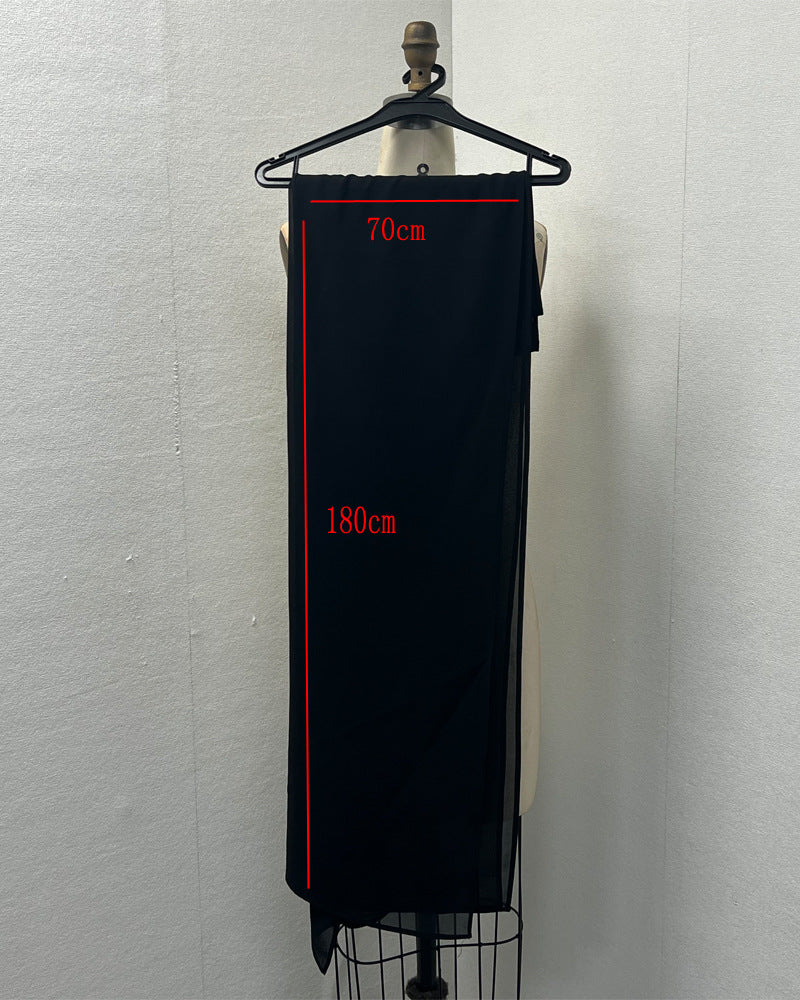 F&R Malika Embroidered Abaya Robe Set