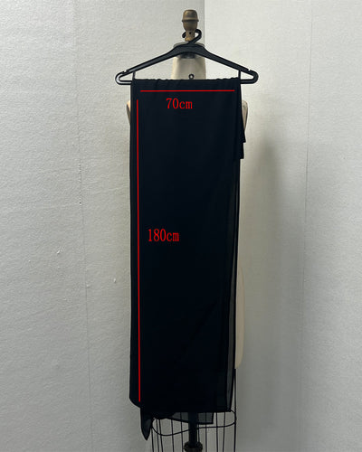 F&R Malika Embroidered Abaya Robe Set