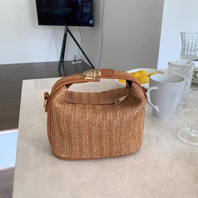 F&R Summer Handwoven Grass Bag