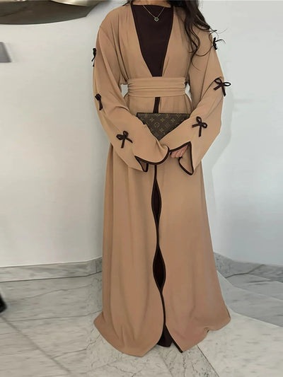 F&R Butterfly Bow Kimono Abaya