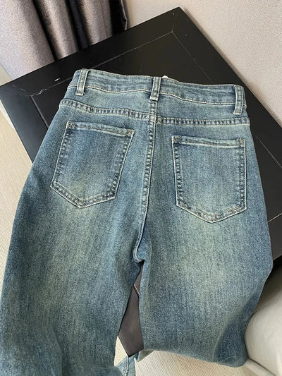 F&R Diamond-Encrusted Jeans