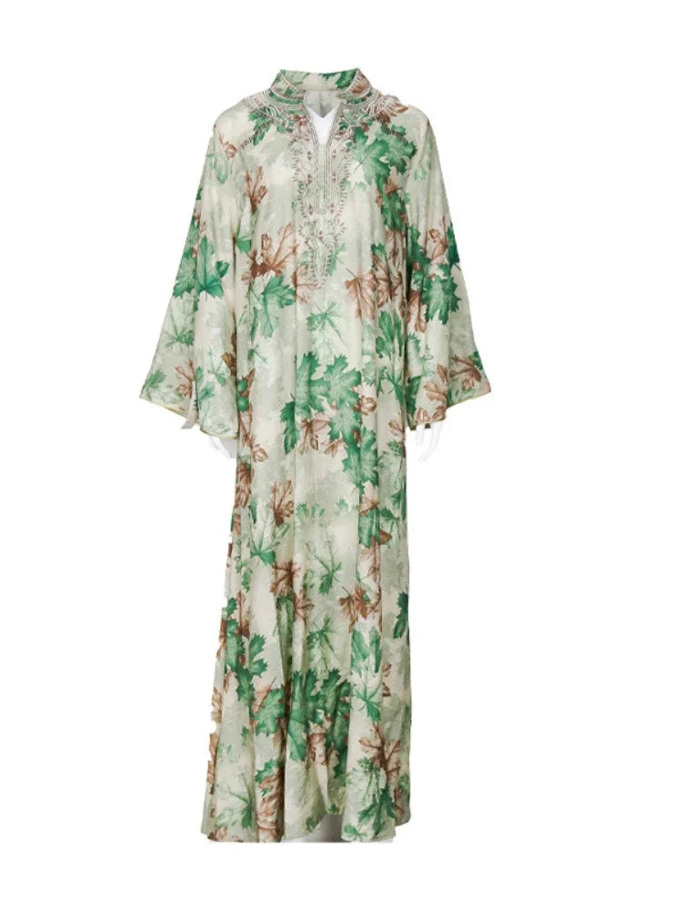 F&R Embroidered Morocco Kaftan