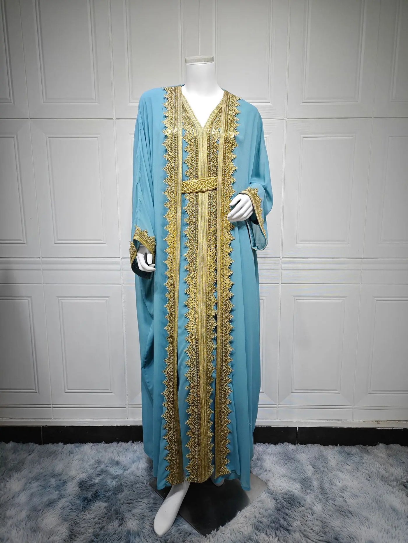 F&R Luxe Party Abaya Set