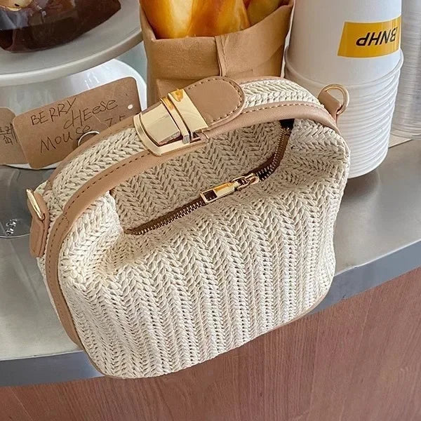 F&R Summer Handwoven Grass Bag