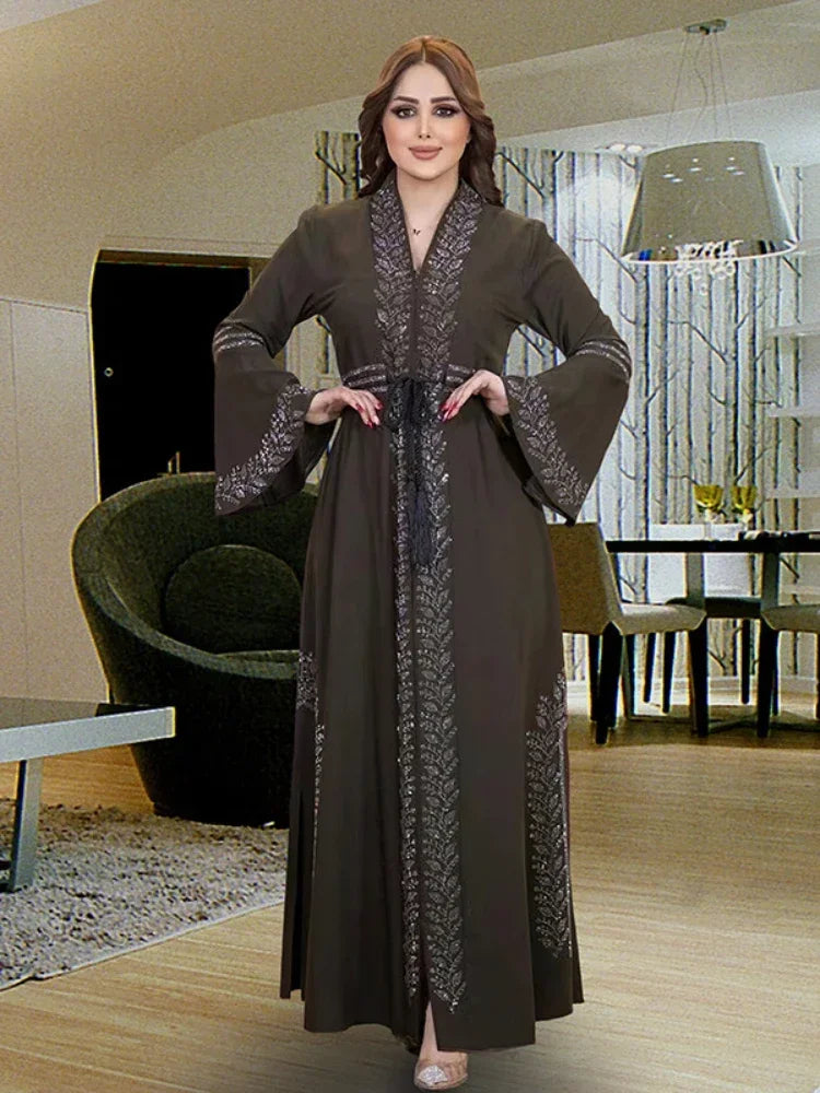 F&R Belted Robe Kaftan