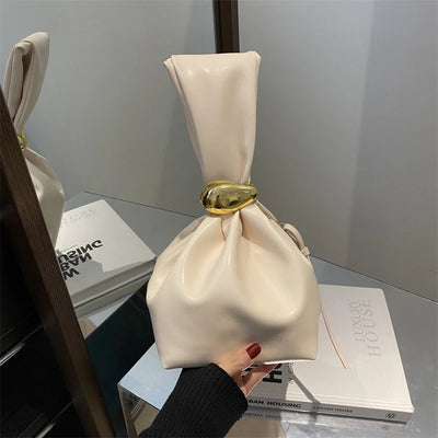 F&R Mini Retro Pleated Shoulder Bag