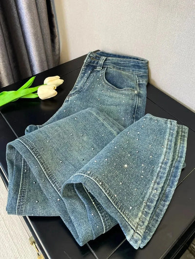 F&R Diamond-Encrusted Jeans