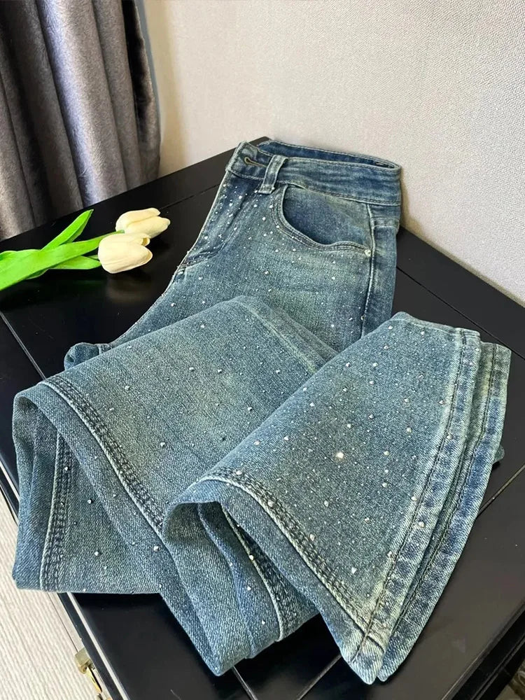 F&R Diamond-Encrusted Jeans