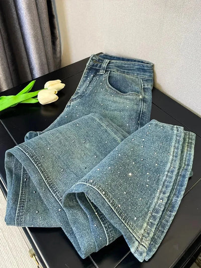F&R Diamond-Encrusted Jeans