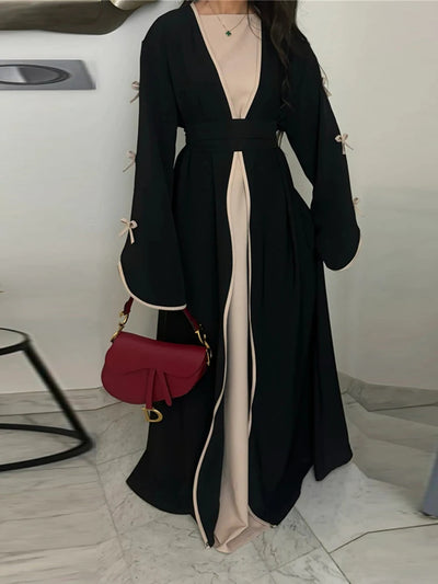 F&R Butterfly Bow Kimono Abaya