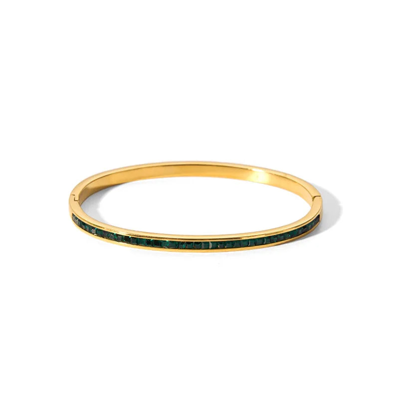 F&R  Zirconia Glow Bangles