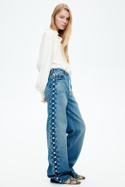 F&R Chic bead Jeans