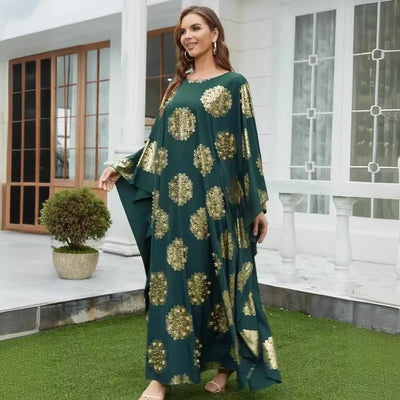 F&R Zayra Gilded Batwing Robe