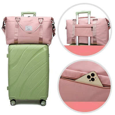 F&R Travel Duffel Sports Gym Tote Weekender Bag