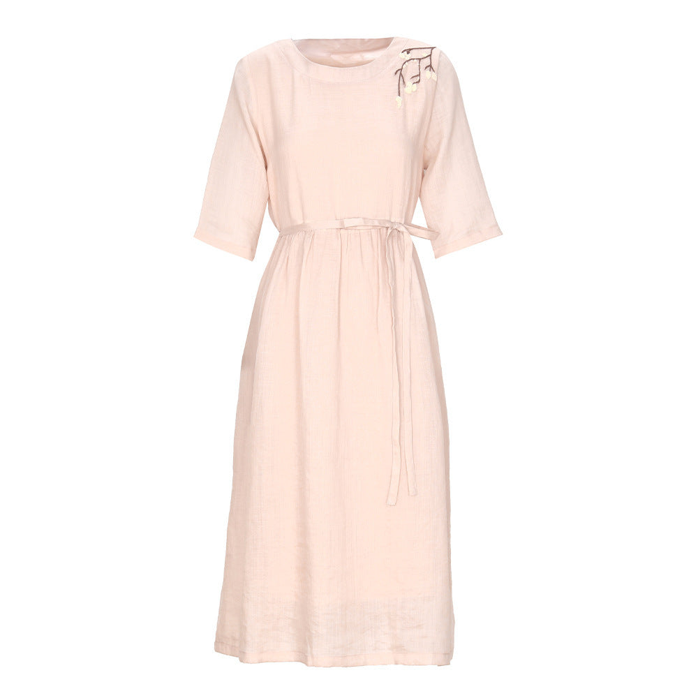 F&R Aelora Ramie Linen Dress