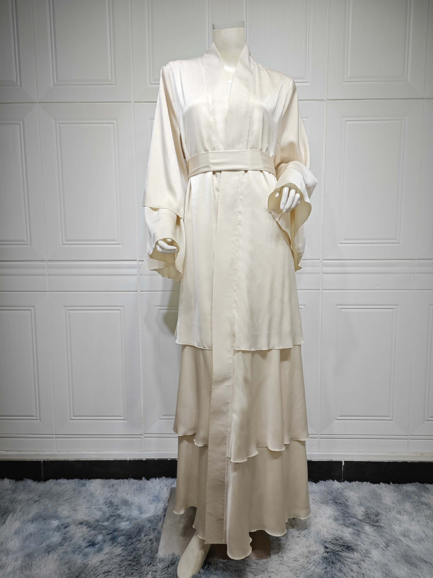 F&R Riwa Layered Abaya Cardigan