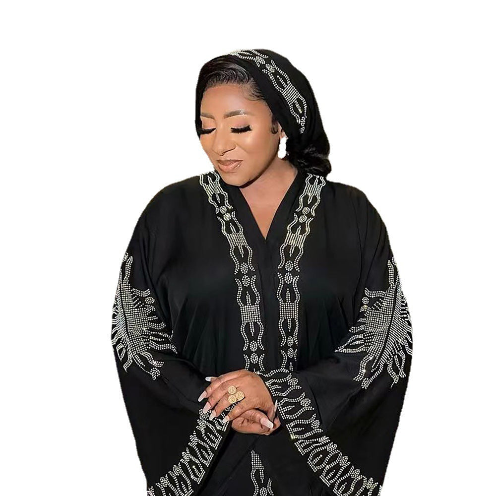 F&R Ethnic Style Plus Size Dress | Middle East Muslim Style Robe